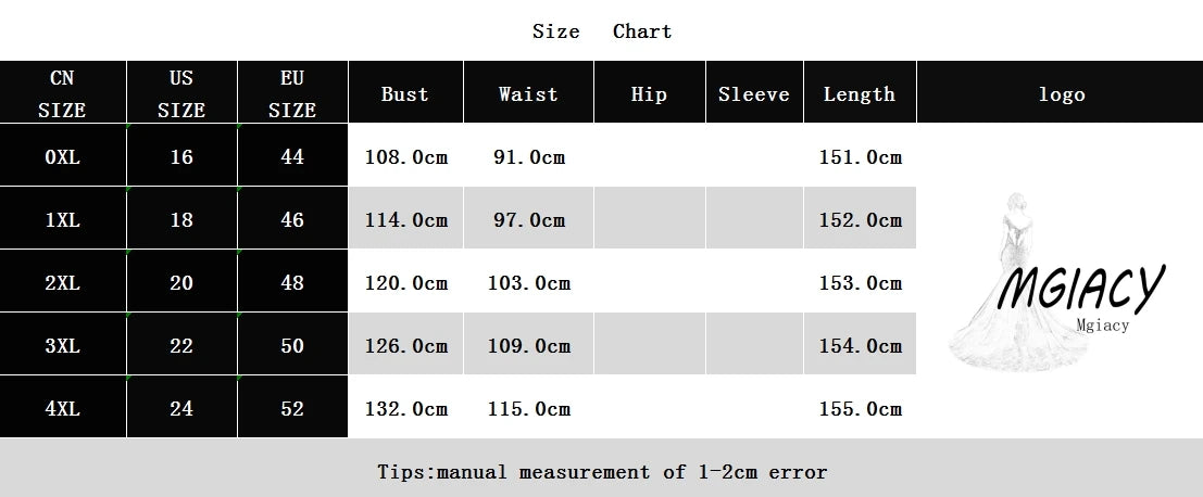 Size chart for clothing with measurements in centimeters, featuring the brand BOCWEAR