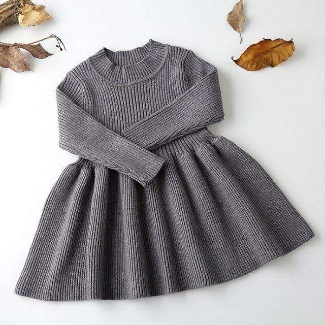 Baby warm knit skirt children's skirt - BOC-WEAR