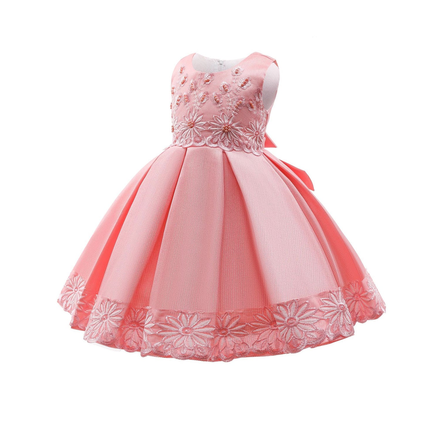 Performance Clothing One Year Old Girl Flower L Dress - BOC-WEAR