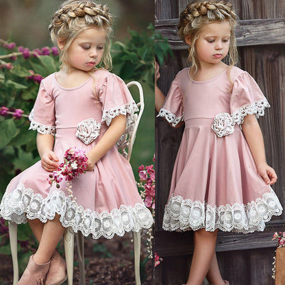 Lace Pinkprincess Dress - BOC-WEAR