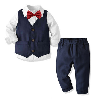 Boy shirt trousers dress suit - BOC-WEAR