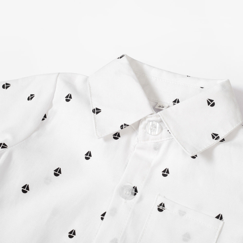 Autumn New Long Sleeve Khaki Suit Infant Clothing Boys' Gentleman Children'S Clothing - BOC-WEAR