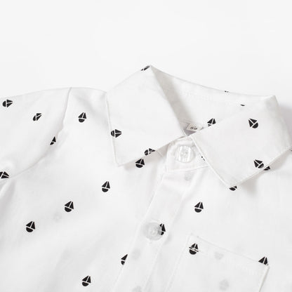 Autumn New Long Sleeve Khaki Suit Infant Clothing Boys' Gentleman Children'S Clothing - BOC-WEAR