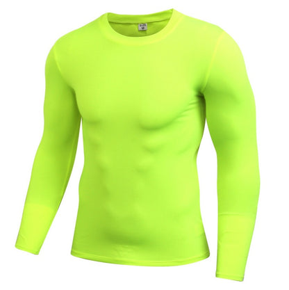 Men's Blank Long Sleeve Compression Top - BOC-WEAR
