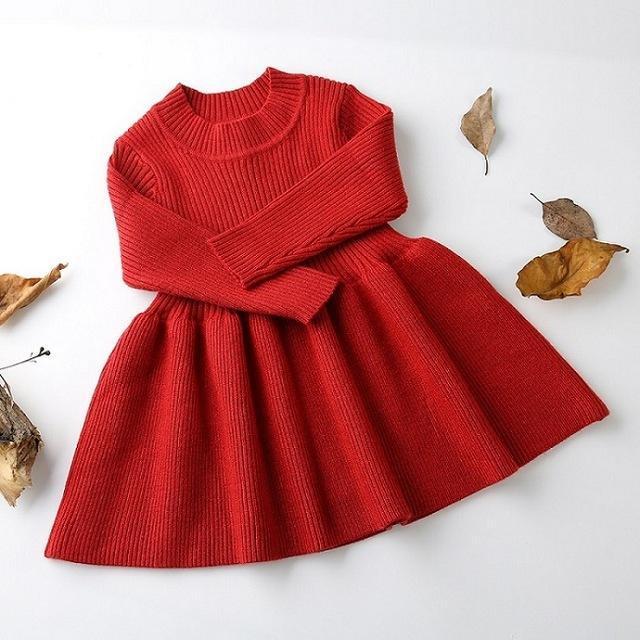 Baby warm knit skirt children's skirt - BOC-WEAR