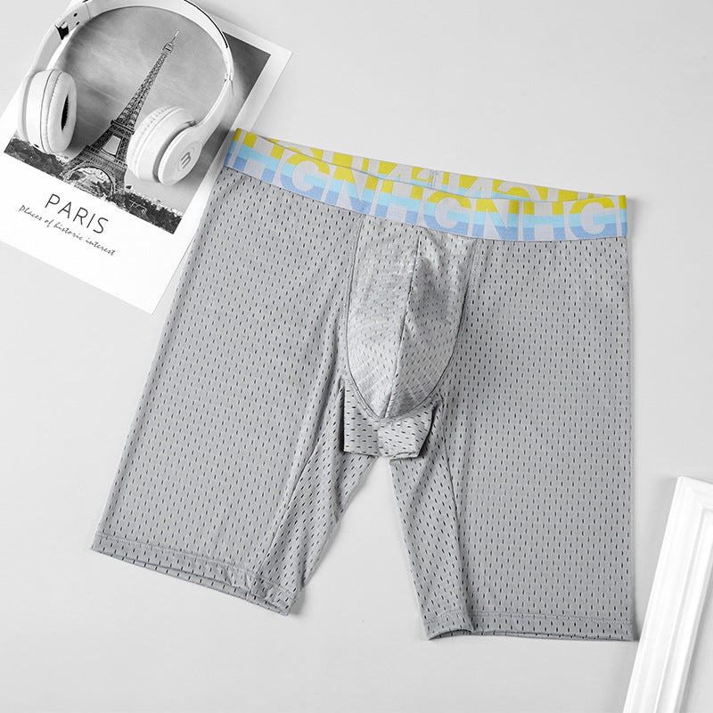 Summer Ice Silk Mesh Sports Men's Underwear - BOC-WEAR