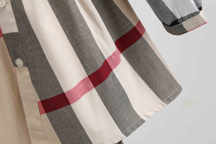 Children's Skirt British Style Cotton Princess - BOC-WEAR