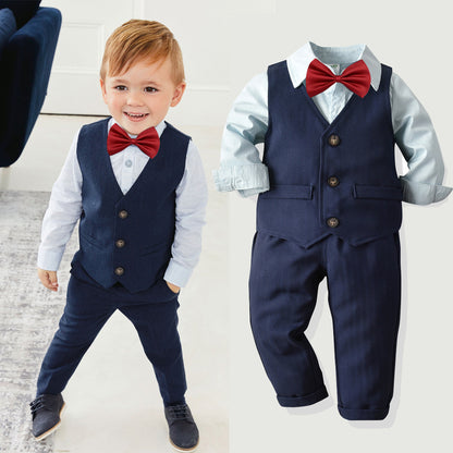 Boy shirt trousers dress suit - BOC-WEAR