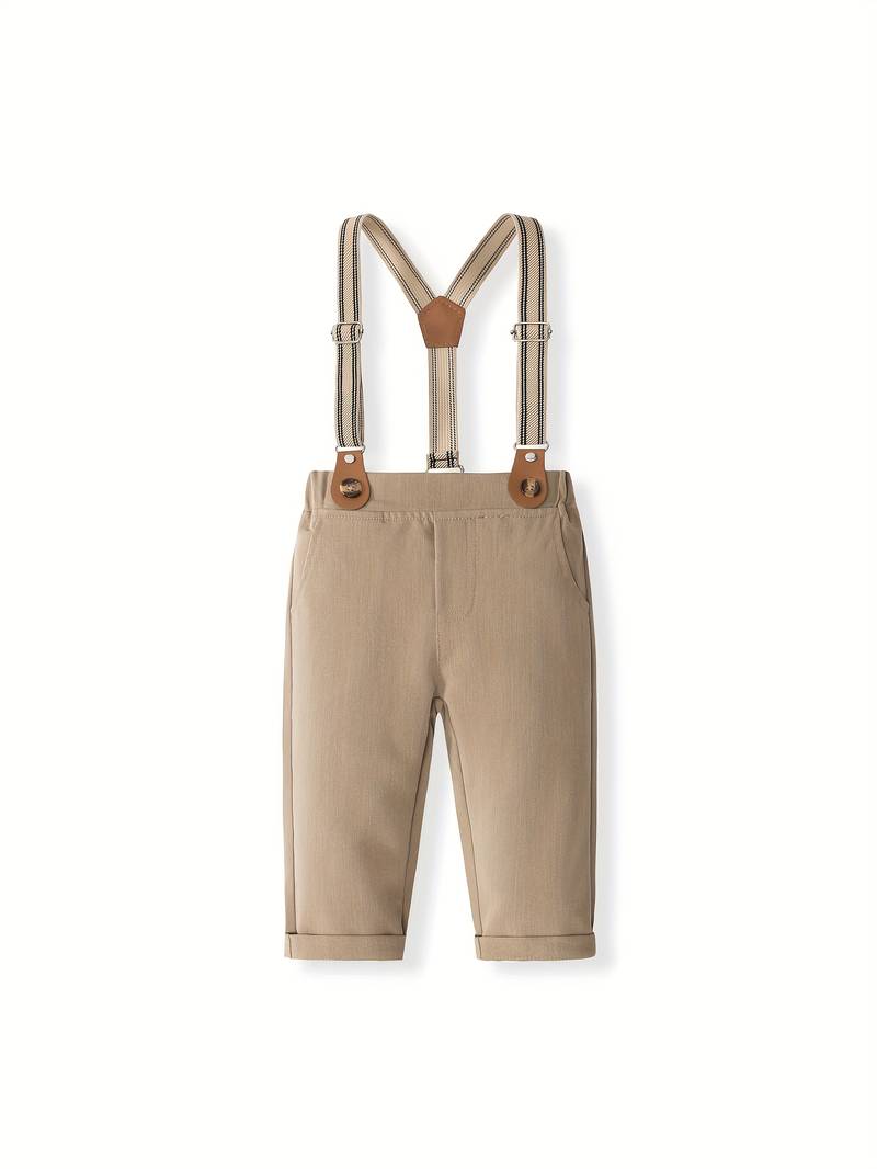 Children's Suit with Hat and Suspenders - BOC-WEAR