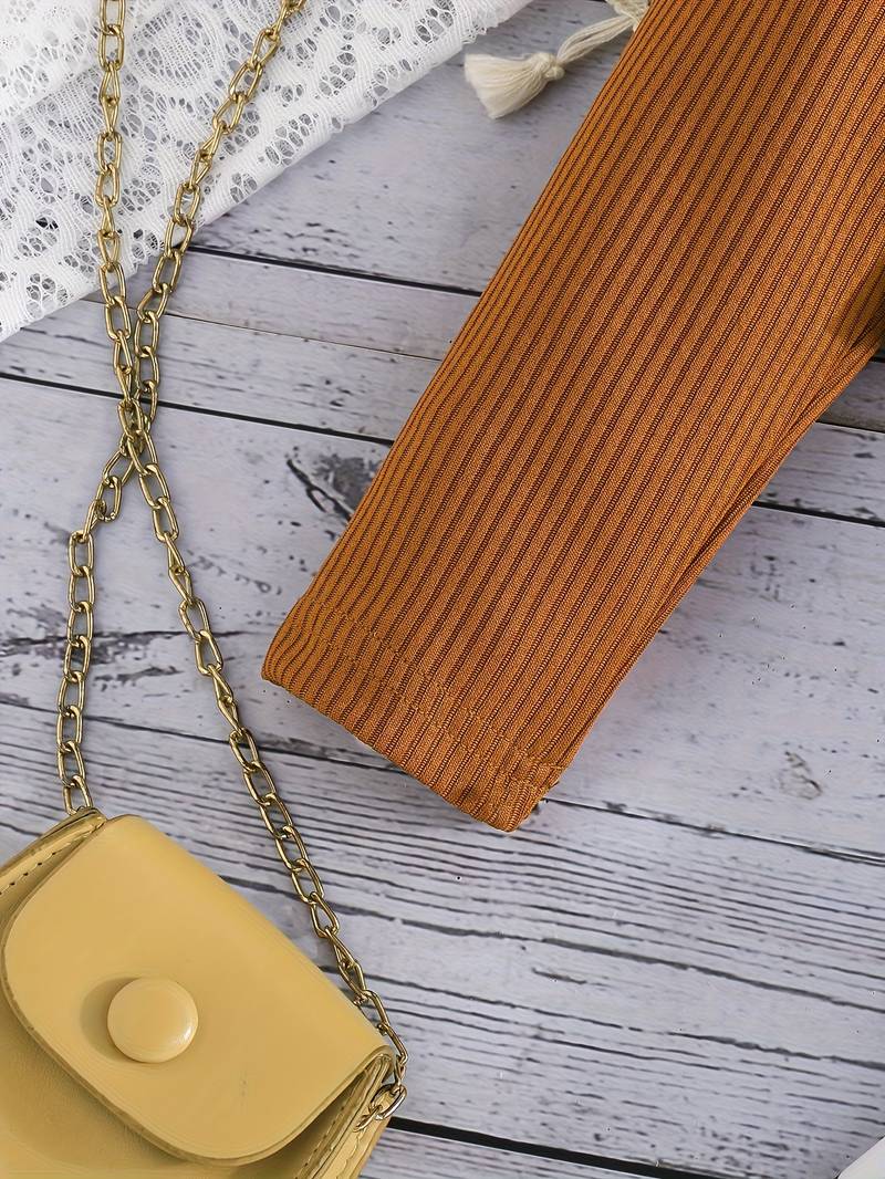 Autumn Glow Cardigan & Brown Vest - BOC-WEAR