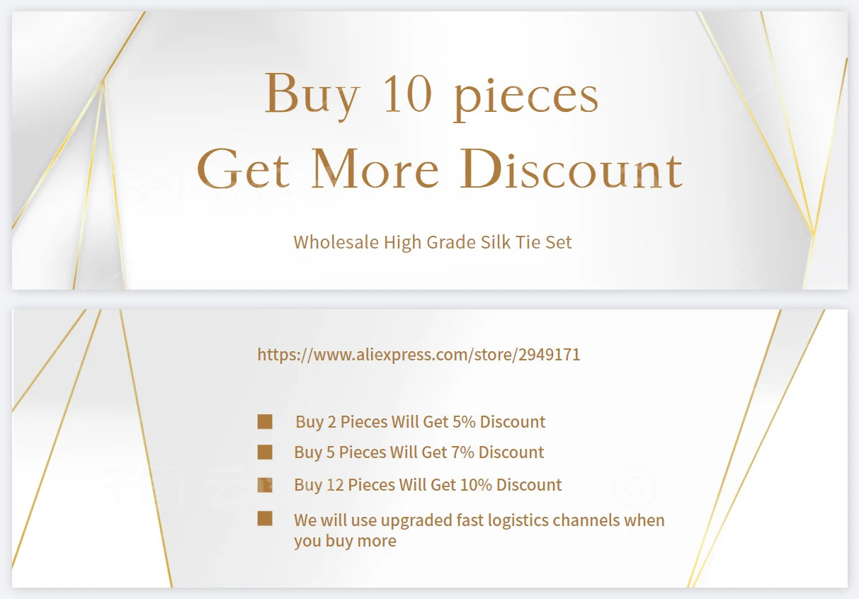 Luxury Brand 8 cm Tie Handkerchief Cufflink Clip Set For Men Wedding Gravata Suit Accessories Holiday Gift Box - BOC-WEAR