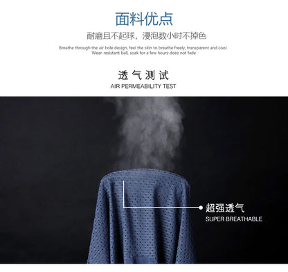 BOC-WEAR Men's Ice Silk Boxers - 8-Pack Breathable Underwear (L-5XL) - BOC-WEAR