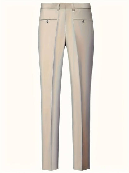 Men's 3-Piece Suit Set - Jacket, Vest & Trousers - BOC-WEAR