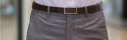 Male Suit Trousers Business Straight Social Tailoring White Clothing Dress Men's Summer Pants Premium Up Slacks Elegant