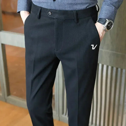 Autumn Winter Golf Clothing Men Business Casual Pants Korean New Suit Pants Men Golf Wear High Quality Golf Pants Trousers