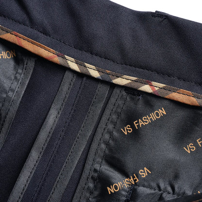 29-42 Men's Summer Pants Thin Straight Stretch Casual Pants with No Trace No Ironing Fabric Silky and Cool Feeling