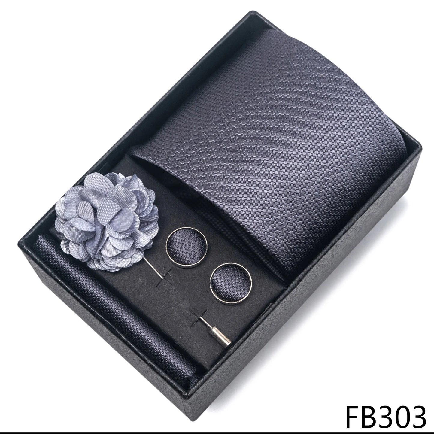 New Designer Blue Red Green Paisley Ties For Men Wedding Party Neck Tie Luxury Tie Pocket Square Cufllink Brooch Set - BOC-WEAR