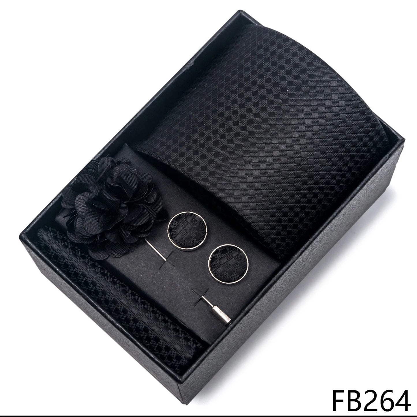 New Designer Blue Red Green Paisley Ties For Men Wedding Party Neck Tie Luxury Tie Pocket Square Cufllink Brooch Set - BOC-WEAR