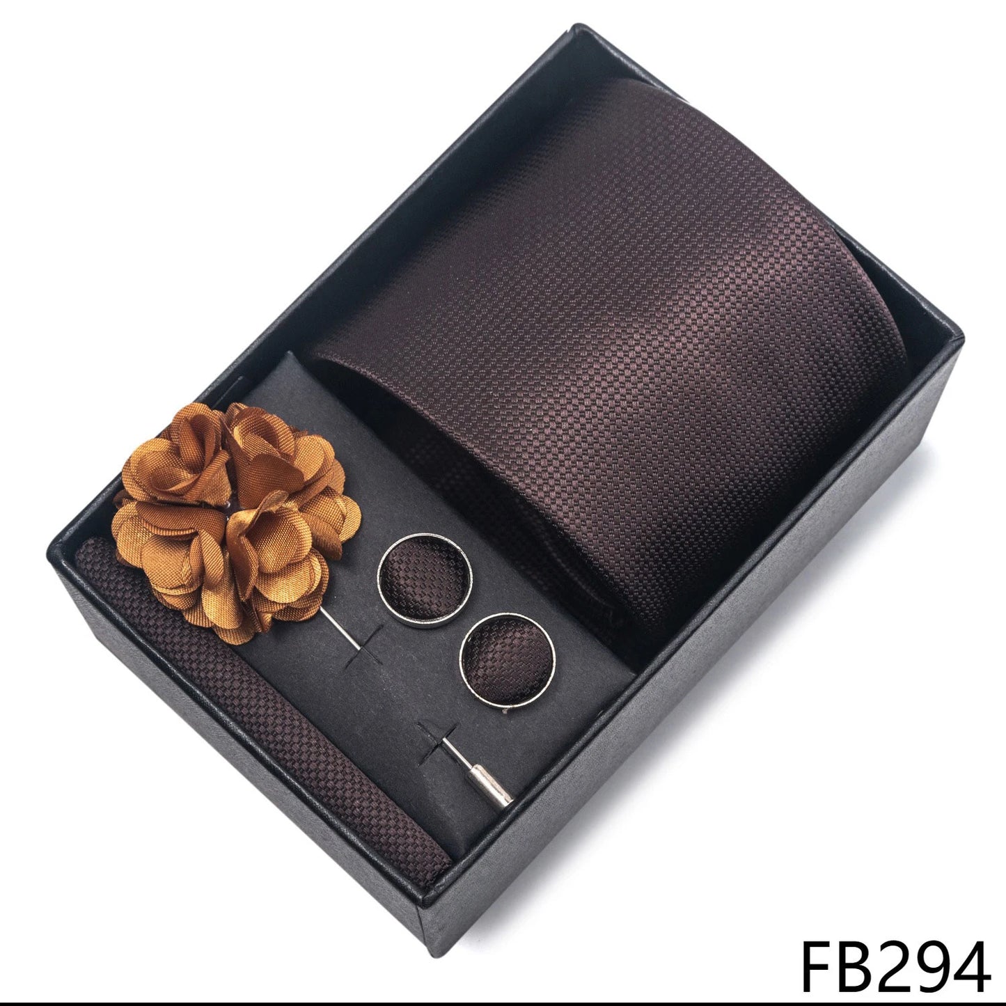 New Designer Blue Red Green Paisley Ties For Men Wedding Party Neck Tie Luxury Tie Pocket Square Cufllink Brooch Set - BOC-WEAR