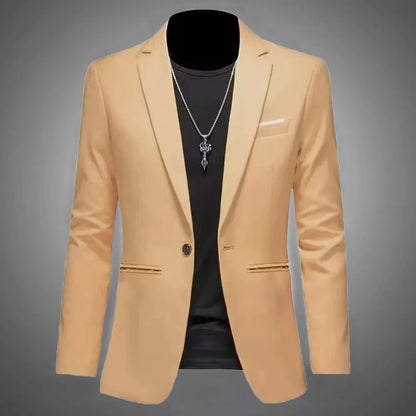 BOC-WEAR Men's Casual Blazer - Slim Fit Business Suit Jacket - BOC-WEAR