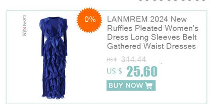 BOC-WEAR LANMREM Pleated Long Dress - Floral Print Lace-Up Dress for Church - BOC-WEAR
