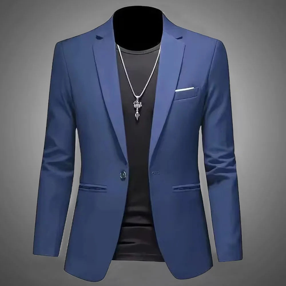 BOC-WEAR Men's Casual Blazer - Slim Fit Business Suit Jacket - BOC-WEAR
