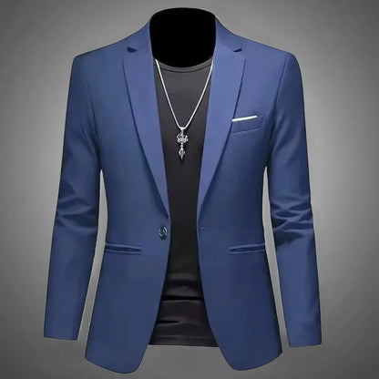 BOC-WEAR Men's Casual Blazer - Slim Fit Business Suit Jacket - BOC-WEAR