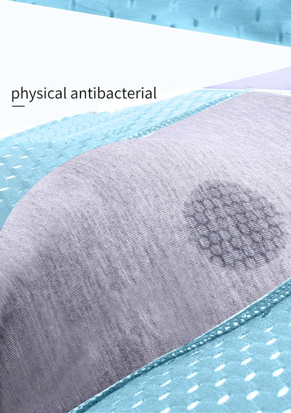 BOC-WEAR Men's Ice Silk Boxers - 5-Pack Breathable Mesh Underwear - BOC-WEAR