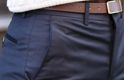 Male Suit Trousers Business Straight Social Tailoring White Clothing Dress Men's Summer Pants Premium Up Slacks Elegant