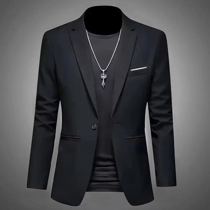BOC-WEAR Men's Casual Blazer - Slim Fit Business Suit Jacket - BOC-WEAR