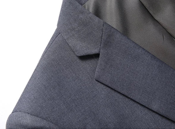 BOC-WEAR Men's Business Suit - Premium 3-Piece Wedding & Formal Set - BOC-WEAR