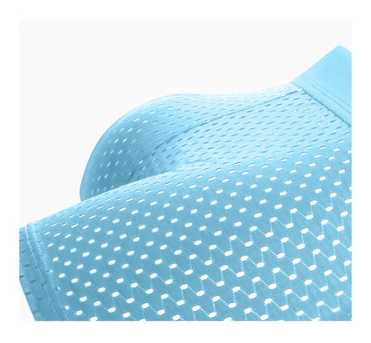 BOC-WEAR Men's Ice Silk Boxers - 5-Pack Breathable Mesh Underwear - BOC-WEAR