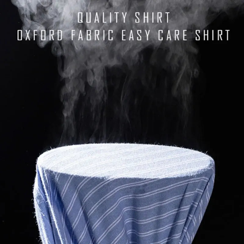 Men's shirt long sleeve 100% cotton spring/summer Oxford woven non-ironing anti-wrinkle Business casual high quality - BOC-WEAR