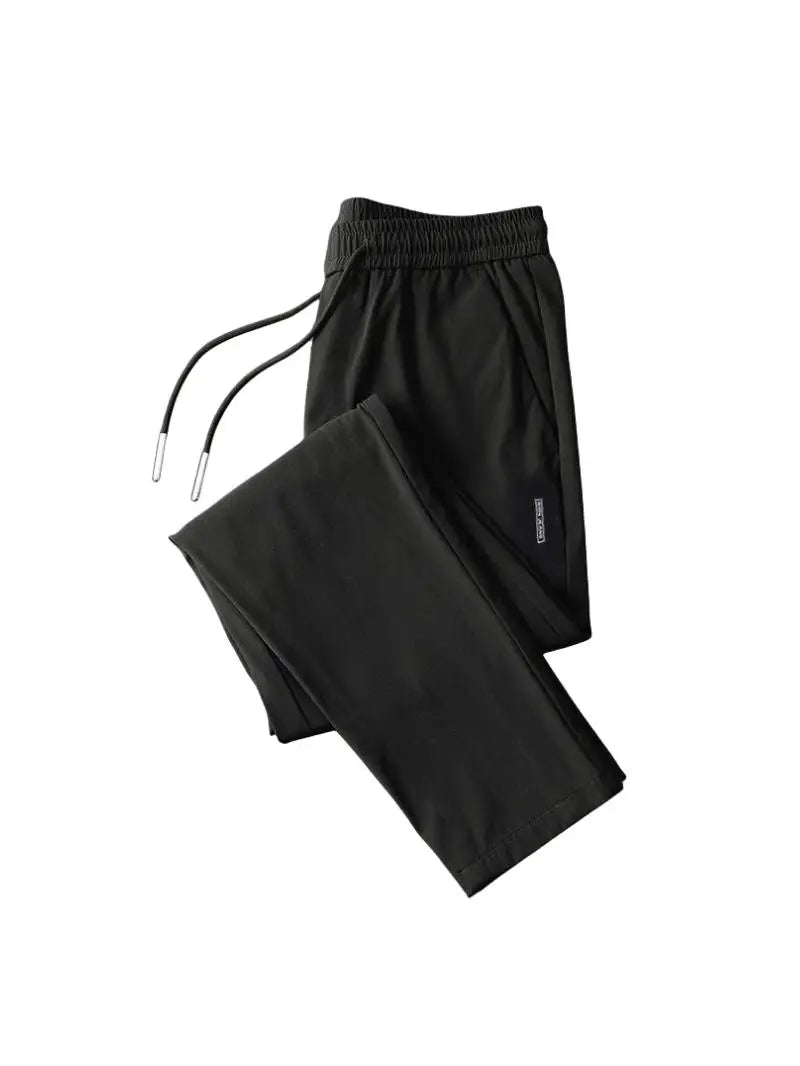 Men's Casual Fce Lined Straight Leg Pants Warm Autumn Winter Workwear Nine-Tenths Regular Fit Faion Urban Sle