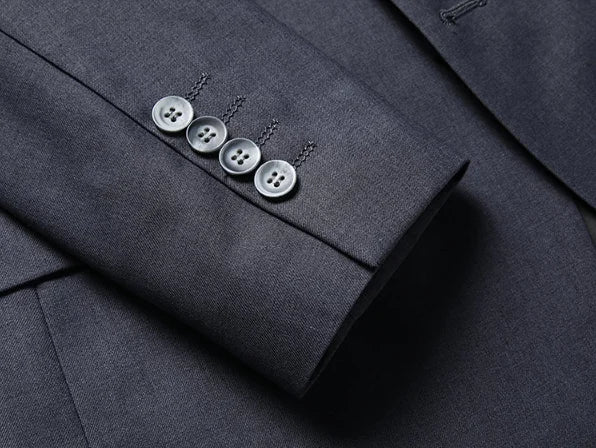 BOC-WEAR Men's Business Suit - Premium 3-Piece Wedding & Formal Set - BOC-WEAR