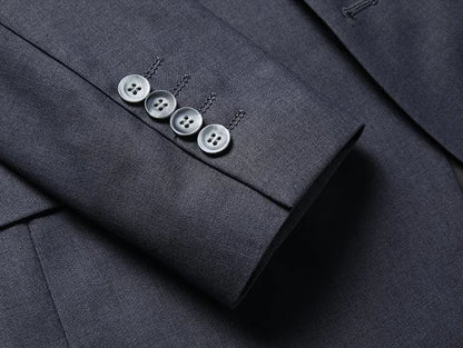 BOC-WEAR Men's Business Suit - Premium 3-Piece Wedding & Formal Set - BOC-WEAR