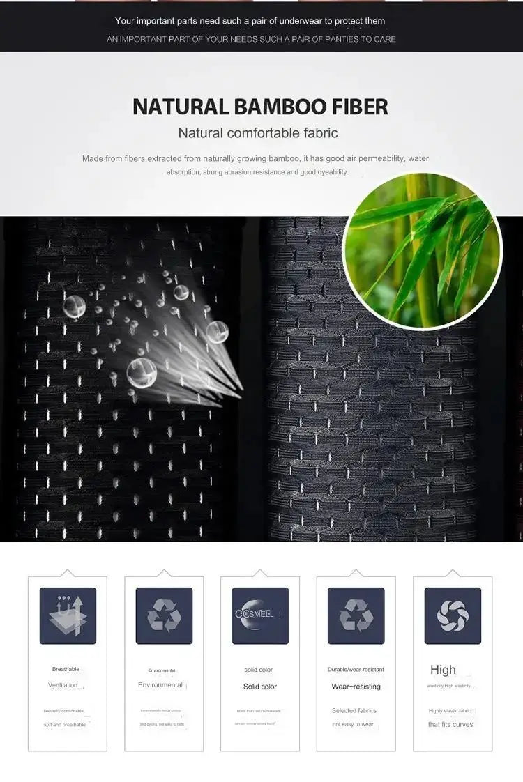 BOC-WEAR Men's Ice Silk Boxers - 4-Pack Seamless Summer Underwear - BOC-WEAR