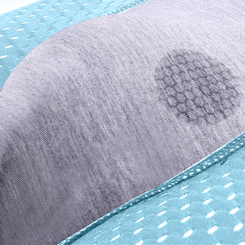 BOC-WEAR Men's Ice Silk Boxers - 5-Pack Breathable Mesh Underwear - BOC-WEAR