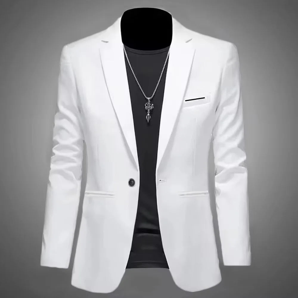 BOC-WEAR Men's Casual Blazer - Slim Fit Business Suit Jacket - BOC-WEAR