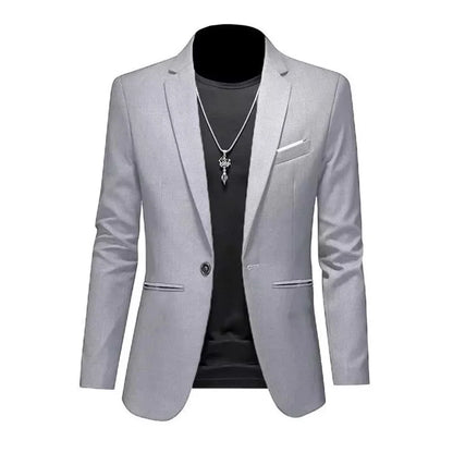BOC-WEAR Men's Casual Blazer - Slim Fit Business Suit Jacket - BOC-WEAR