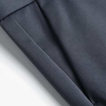 29-42 Men's Summer Pants Thin Straight Stretch Casual Pants with No Trace No Ironing Fabric Silky and Cool Feeling