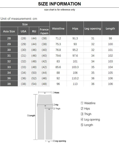 Autumn Winter Men's Plaid Striped Suit Pants Cotton Stretch Straight Business Casual High Quality Classic Fashion Trousers Male