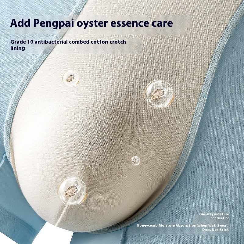 Nylon Modal Boxer Shorts Men's Middle-aged And Elderly Boxers - BOC-WEAR