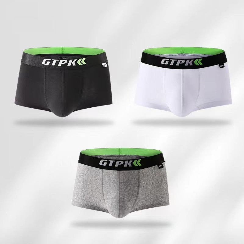 Spring And Summer New Underwear Cotton Boxer Men Breathable Comfortable - BOC-WEAR