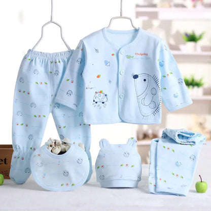 Infant Starter Kit - 5-piece Cotton Outfit