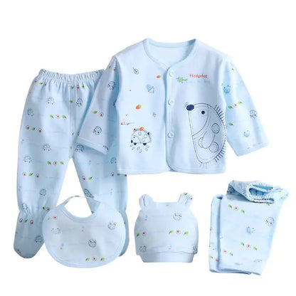 Infant Starter Kit - 5-piece Cotton Outfit
